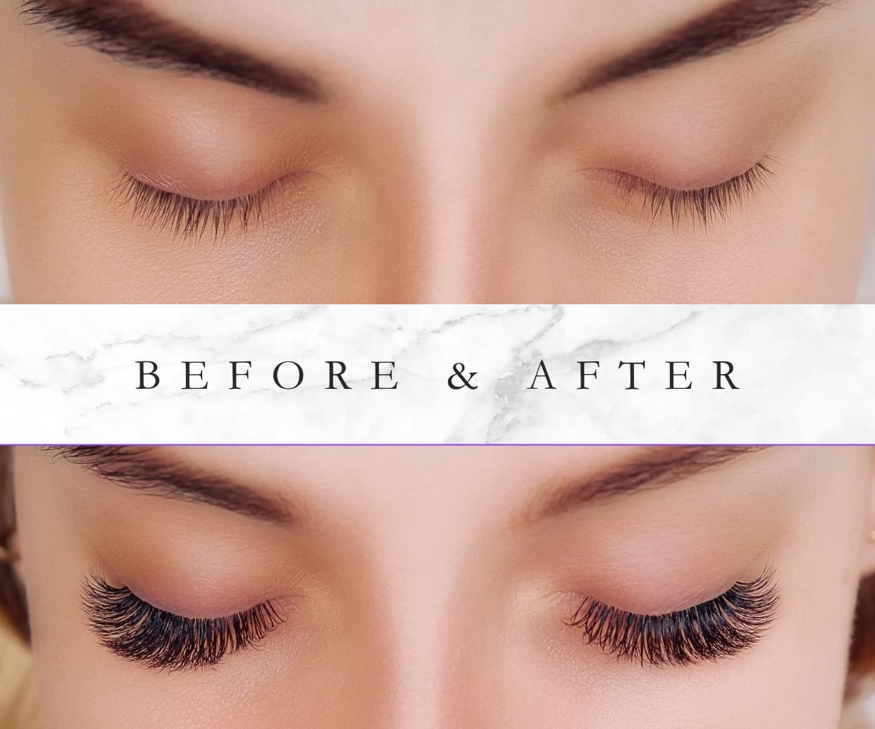 Eyelash detail